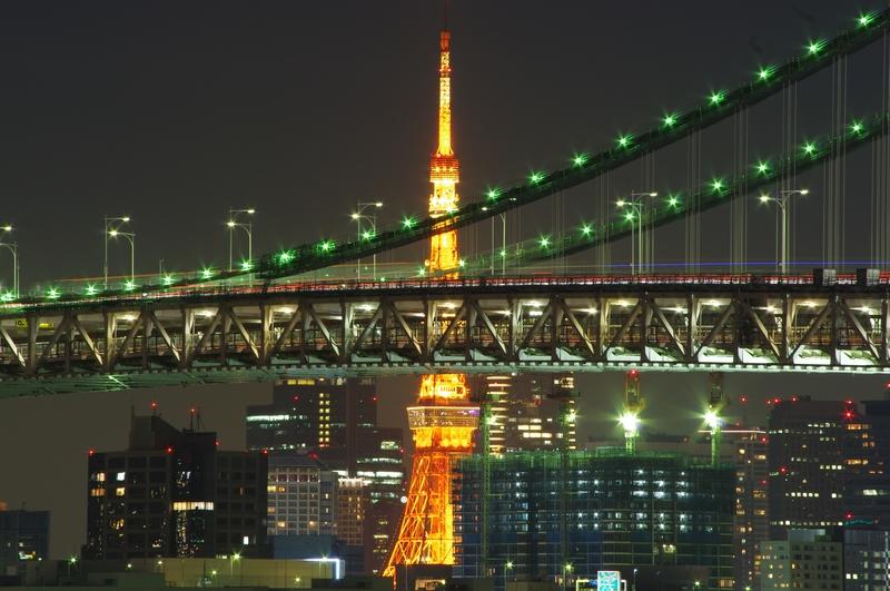Tokyo Tower At Night