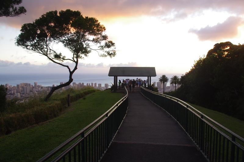 Sunset At Mt Tantalus